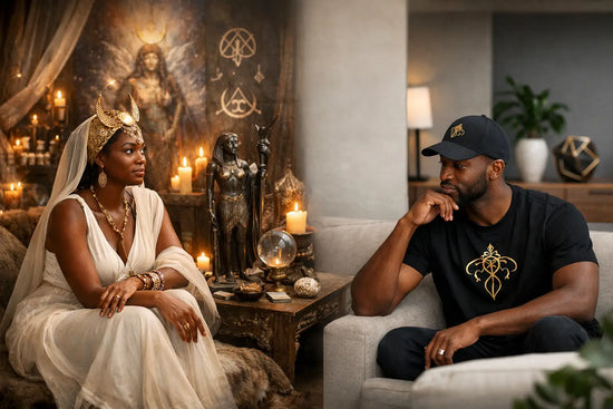 Mythic Art vs Modern Decor for a Sacred Home