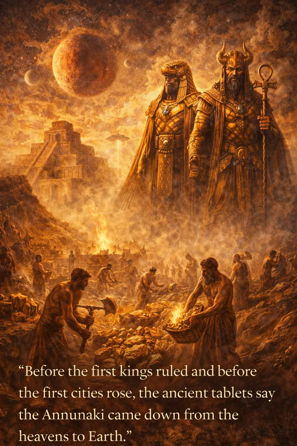 Why Did the Annunaki Come to Earth? - Forealsister Designs