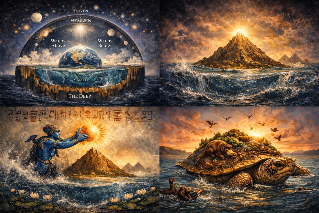 Before the World: The Primordial Waters in Ancient Creation Stories - Forealsister Designs