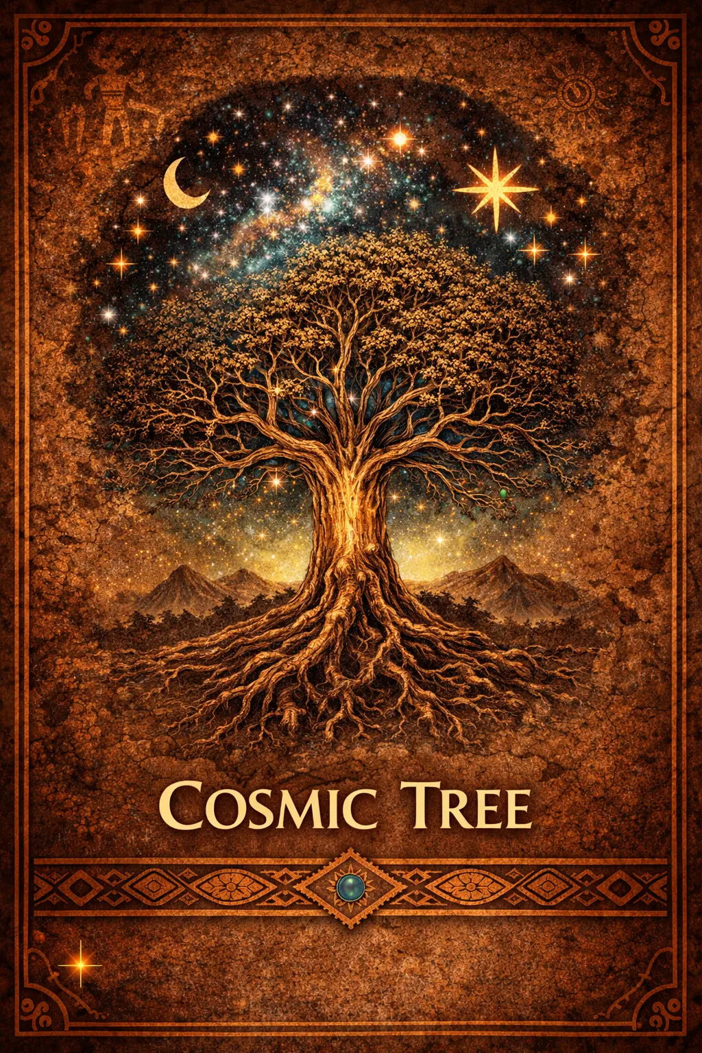 The Cosmic Tree of Life - Forealsister Designs