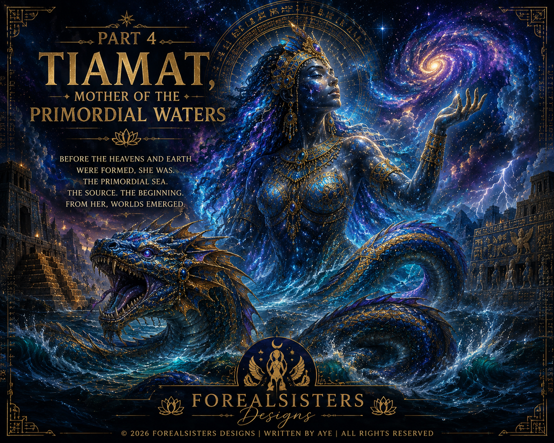 Tiamat, Mother of the Primordial Waters — Daughters of the Serpent Part 4 by Forealsister Designs