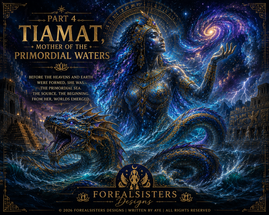 Tiamat, Mother of the Primordial Waters — Daughters of the Serpent Part 4 by Forealsister Designs