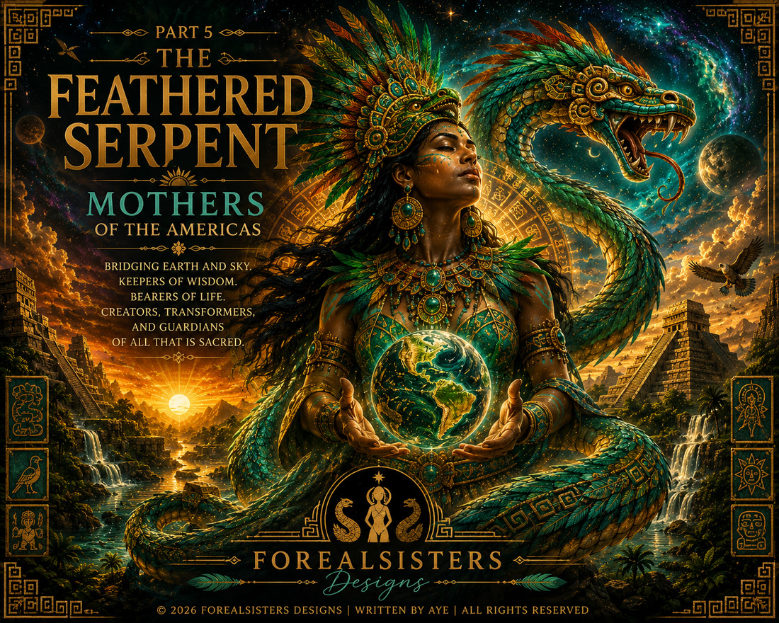 The Feathered Serpent Mothers of the Americas — Daughters of the Serpent Part 5 by Forealsister Designs