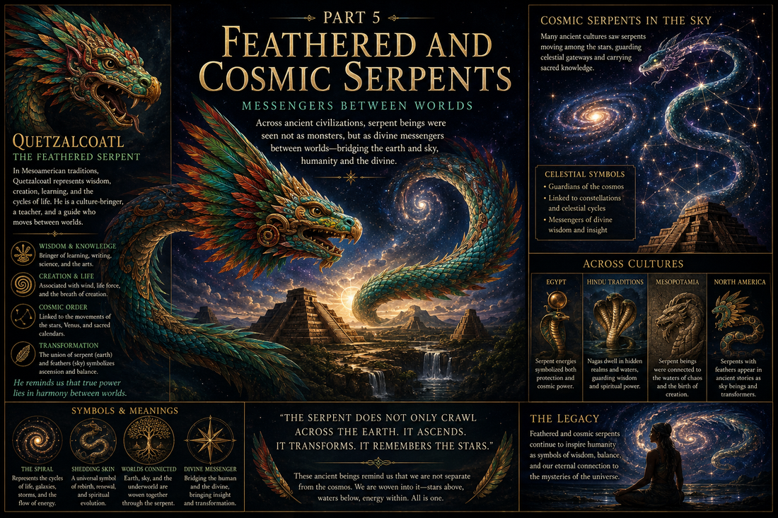 Feathered serpents messengers of the cosmos