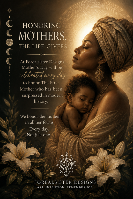 Sacred mother and child — honoring the divine life giver