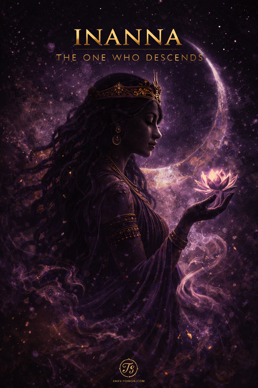 Inanna, Sumerian goddess archetype — sacred feminine descent and transformation