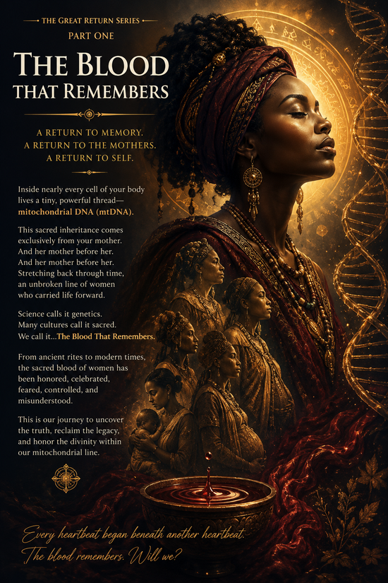 The Blood That Remembers — The Great Return Series, Part One by Forealsister Designs