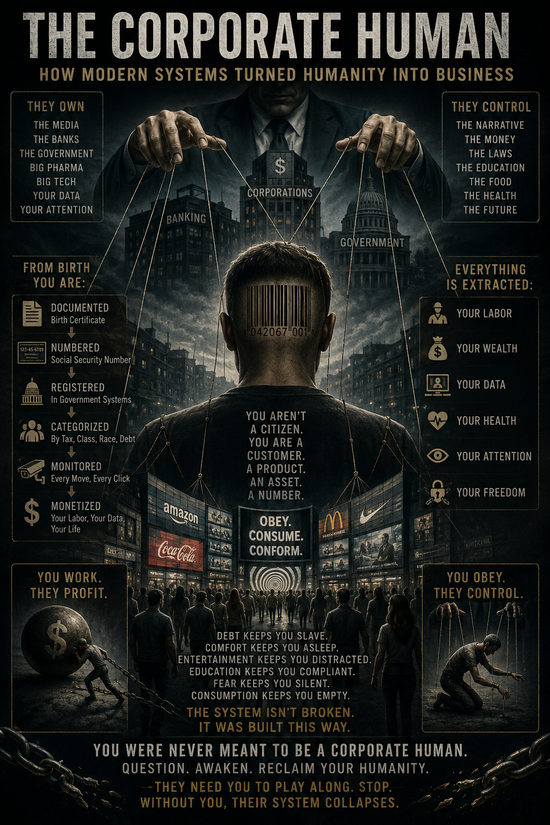 The Corporate Human: How Modern Systems Turned Humanity Into Business