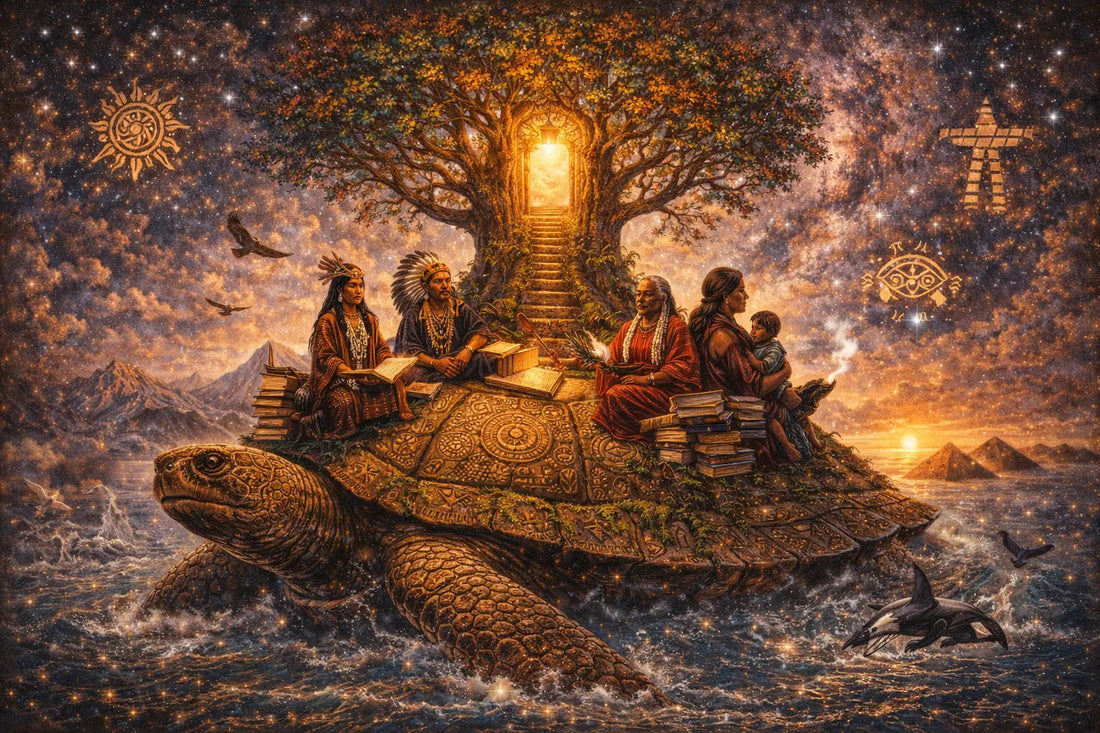 The Living Library of Turtle Island - Forealsister Designs