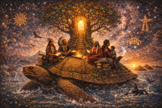 The Living Library of Turtle Island - Forealsister Designs