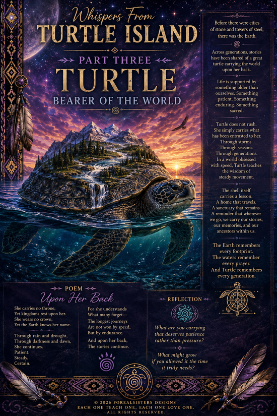Whispers From Turtle Island  Part Three: