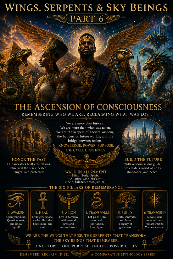 Wings, Serpents & Sky Beings — Part 6
