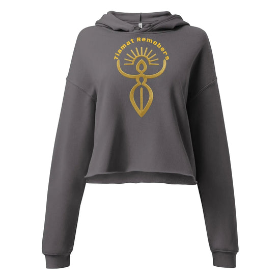 Tiamat Remembers Crop Hoodie