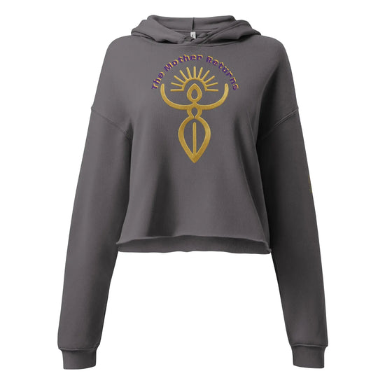 The Mother Returns When The Daughters Remember Crop Hoodie