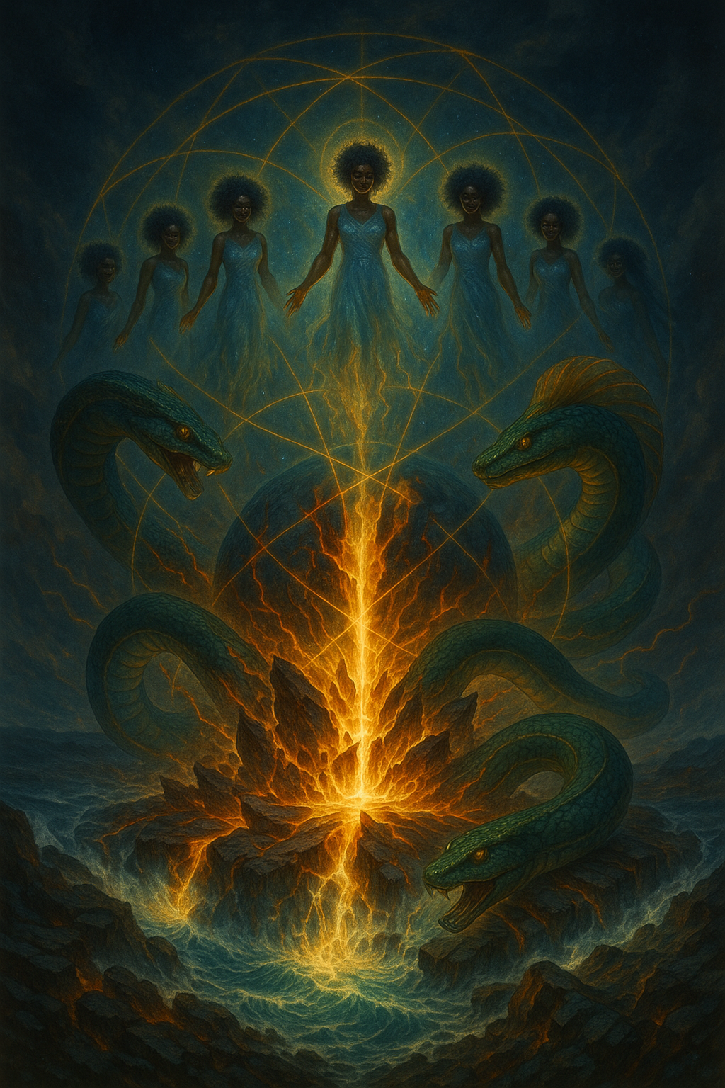 The Seven Sisters and Serpent Mothers