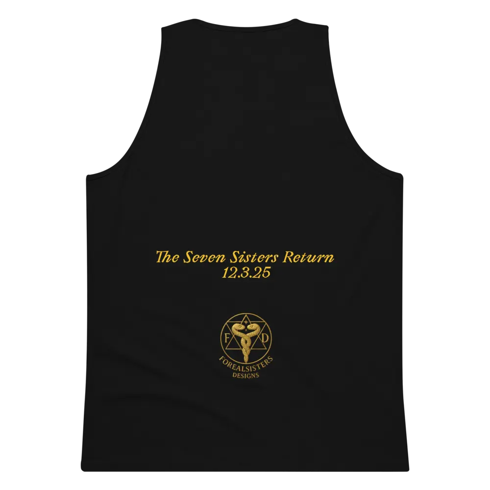 7 Sisters premium tank top Forealsister Designs