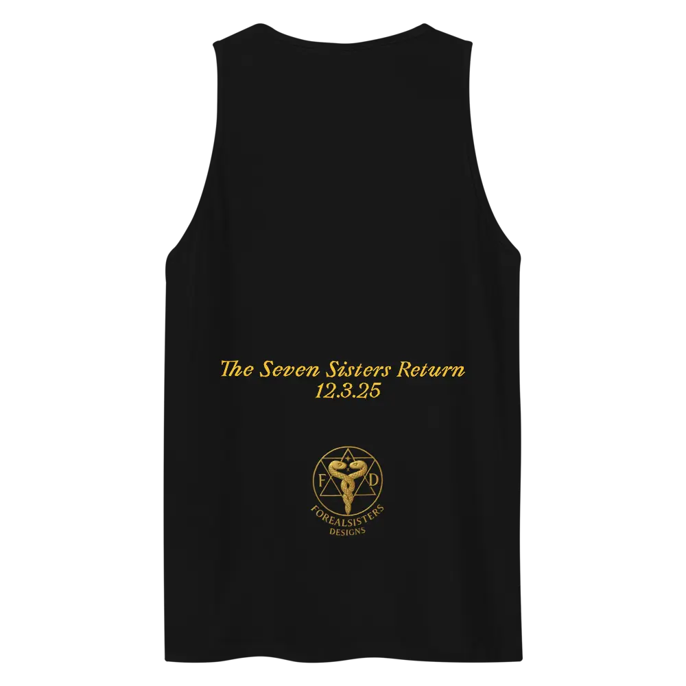 7 Sisters premium tank top Forealsister Designs