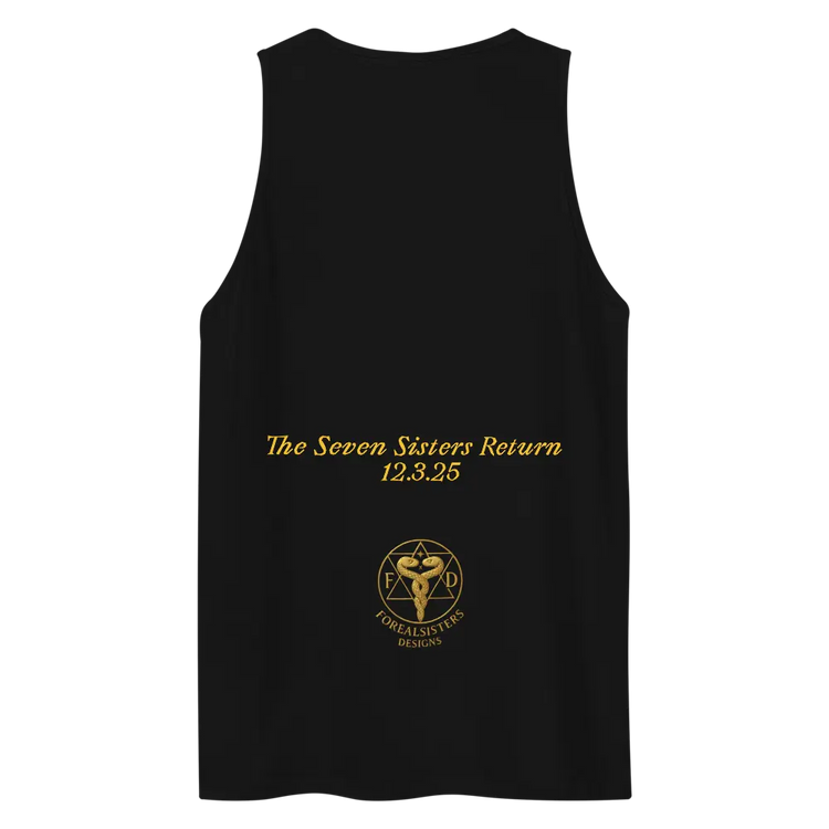 7 Sisters premium tank top Forealsister Designs